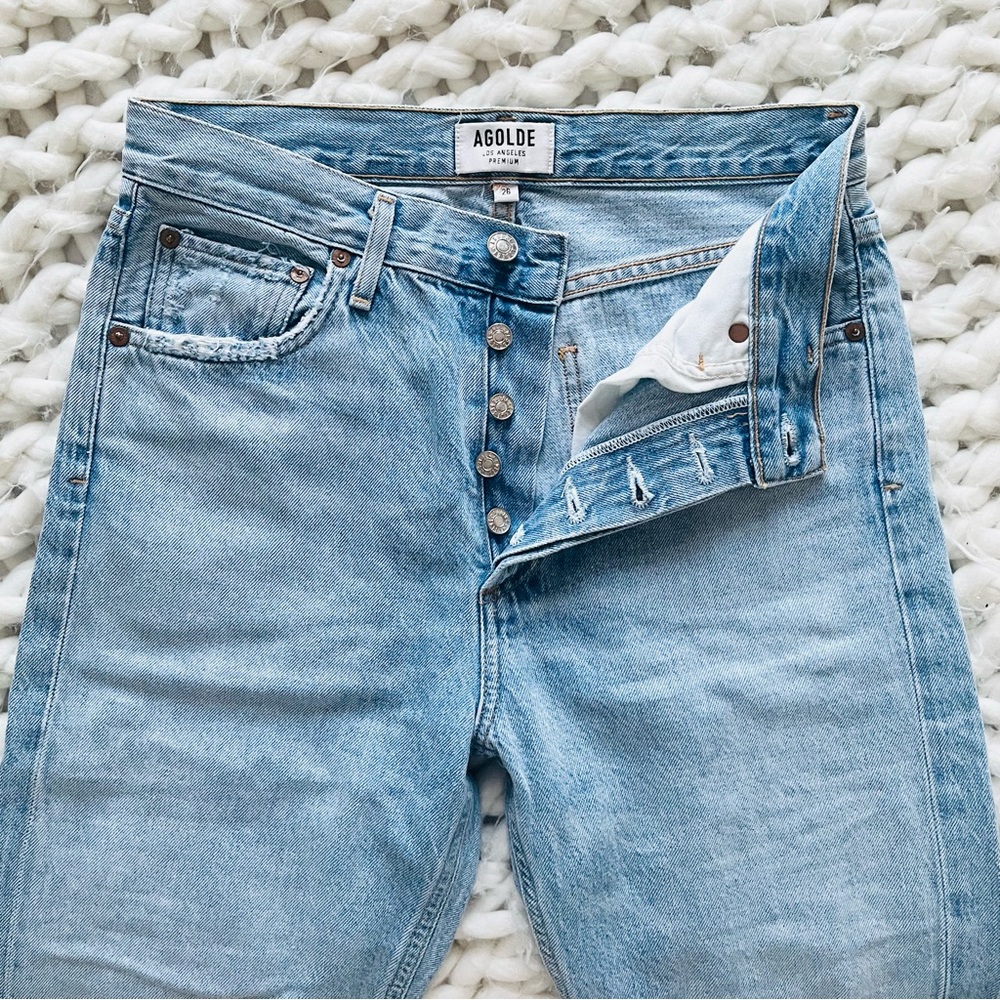 Agolde Distressed Jamie Jeans